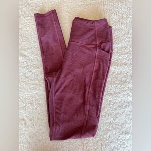 Victoria’s Secret Sport Pink Leggings High Rise Pocket Small